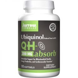 Jarrow Formulas Ubiquinol QHabsorb 200mg Softgels 30