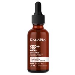 Kanabia CBD+ Oil 250mg with Turmeric & Rosemary Extract 30ml