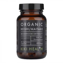 KIKI Health Mushroom Extract Maitake & Reishi Blend Capsules 60
