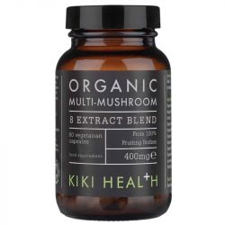Kiki Health Organic 8 Mushroom Extract Vegicaps 60