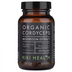 Kiki Health Organic Cordyceps Mushroom Extract Capsules