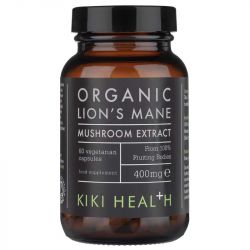 Kiki Health Organic Lion's Mane Mushroom Extract Vegicaps 60