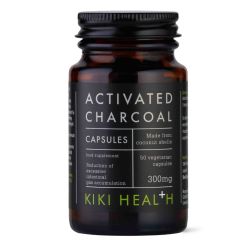 Kiki Health Activated Charcoal Vegicaps 50
