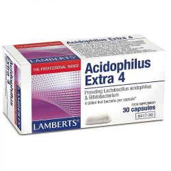 Lamberts Acidophilus Extra 4 Capsules 30