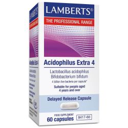 Lamberts Acidophilus Extra 4 Capsules 60