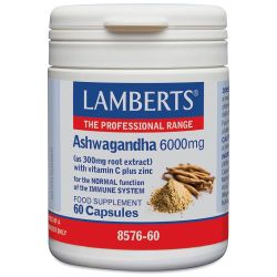 Lamberts Ashwagandha 6000mg Capsules 60