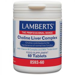 Lamberts Choline 200mg/Inositol 200mg Capsules 60