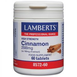 Lamberts Cinnamon 2500mg Tablets 60