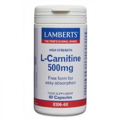 Lamberts L-Carnitine 500mg Caps 60