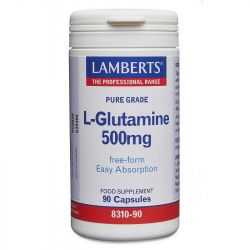 Lamberts L-Glutamine 500mg Caps 90