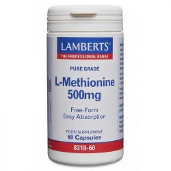 Lamberts L-Methionine 500mg Caps 60