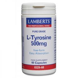 Lamberts L-Tyrosine 500mg Caps 60