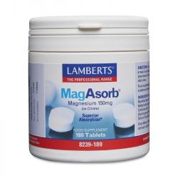 Lamberts MagAsorb 150mg Tablets 180