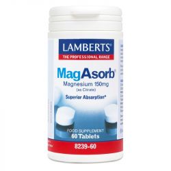 Lamberts MagAsorb 150mg Tablets 60