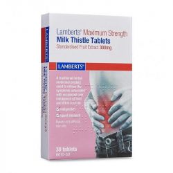 Lamberts Maximum Strength Milk Thistle 300mg Tablets 30