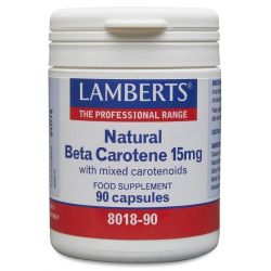 Lamberts Natural Beta Carotene 15mg Capsules 90