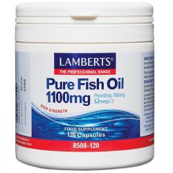 Lamberts Pure Fish Oil 1100mg Capsules 120