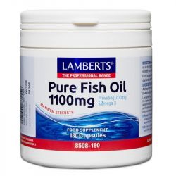 Lamberts Pure Fish Oil 1100mg Capsules 180