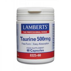 Lamberts Taurine 500mg Capsules 60