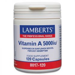 Lamberts Vitamin A 5000iu Capsules 120