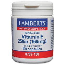 Lamberts Vitamin E 250iu Capsules 100