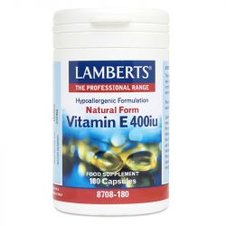 Lamberts Vitamin E 400iu Capsules 180