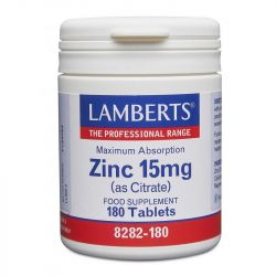 Lamberts Zinc 15mg Tablets 180