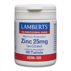 Lamberts Zinc 25mg Tablets 120