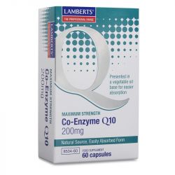 Lamberts Co-Enzyme Q10 200mg Capsules 60