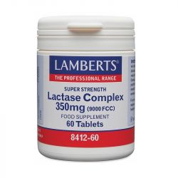 Lamberts Super Strength Lactase Complex 350mg Tabs 60