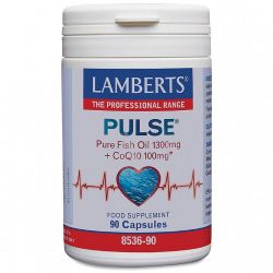 Lamberts Pulse Pure Fish Oil & CoQ-10 Capsules 90