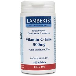 Lamberts Vitamin C 500mg Time Release Tablets 100