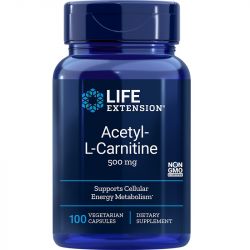 Life Extension Acetyl-L-Carnitine 500mg Vegicaps 100