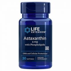 Life Extension Astaxanthin with Phospholipids 4mg Softgels 30