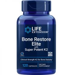 Life Extension Bone Restore Elite with Super Potent K2 Caps 120