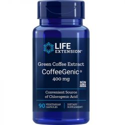 Life Extension CoffeeGenic Green Coffee Extract 400 mg Vegicaps 90
