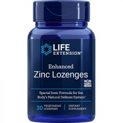 Life Extension Enhanced Zinc Vegetarian Lozenges 30