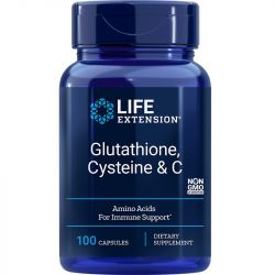 Life Extension Glutathione Cysteine & C Vegicaps 100