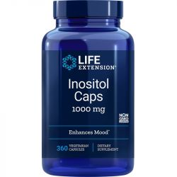 Life Extension Inositol Caps 1000mg Vegicaps 360