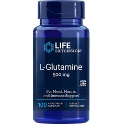 Life Extension L-Glutamine 500mg Vegicaps 100