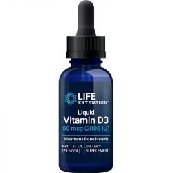 Life Extension Liquid Vitamin D3 50mcg 29ml