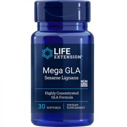 Life Extension Mega GLA with Sesame Lignans Softgels 30