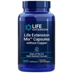 Life Extension Mix Capsules without Copper Capsules 360