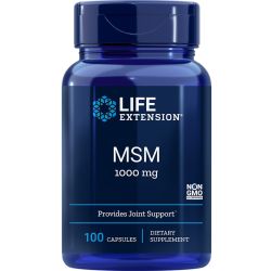 Life Extension MSM 1000mg Caps 100