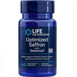 Life Extension Optimized Saffron with Satiereal Vegicaps 60