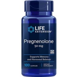Life Extension Pregnenolone 50mg Caps 100