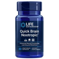 Life Extension Quick Brain Nootropic Capsules 30
