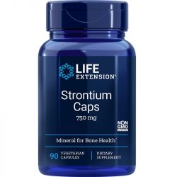 Life Extension Strontium Caps 750mg Vegicaps 90