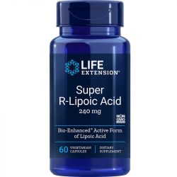 Life Extension Super R-Lipoic Acid 240mg Vegicaps 60