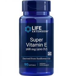 Life Extension Super Vitamin E 400 IU Softgels 90